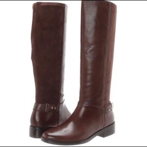 LIKE NEW Cole Haan Tall Brown Leather Boots